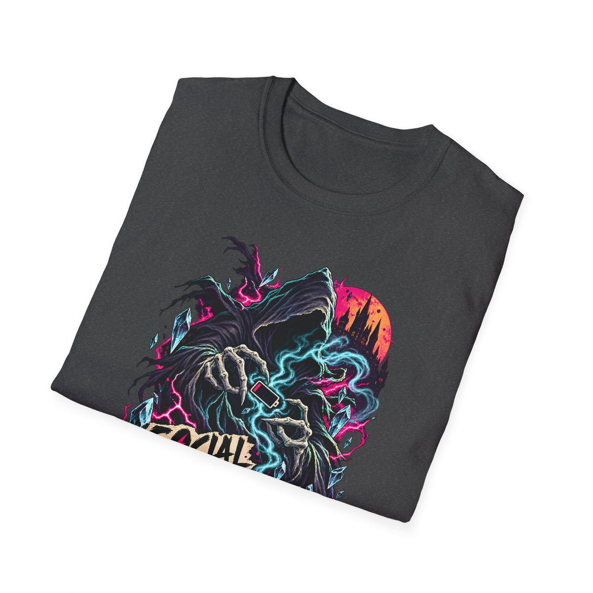 Socially Drained | Dementor | Harry Potter Graphic Tee