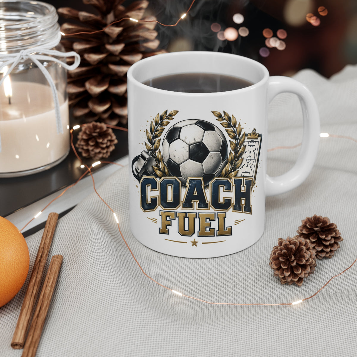 Coach Fuel | Football Coach Coffee Cup Gift (11oz)