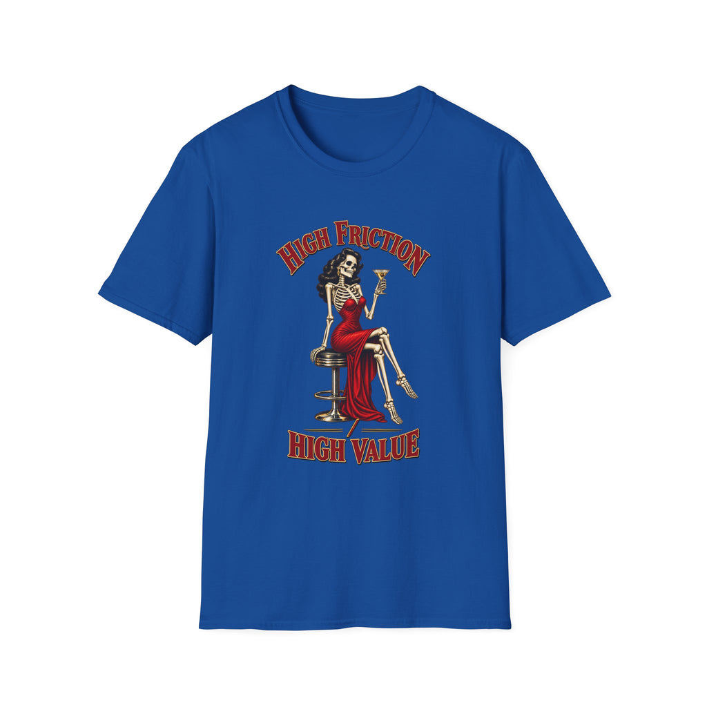 High Friction High Value | Pinup Skeleton Graphic Tee