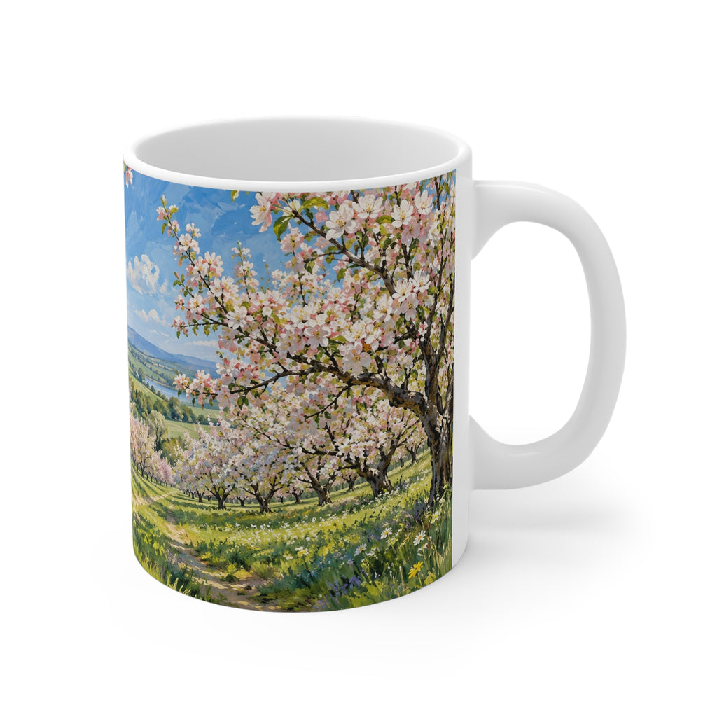Orchard In Blossom | Classic Art Coffee Mug Gift (11oz)
