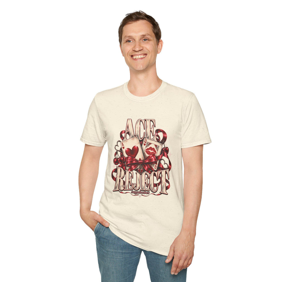 Ace Rejects | Sugababes | Playing Card Ace of Hearts T Shirt