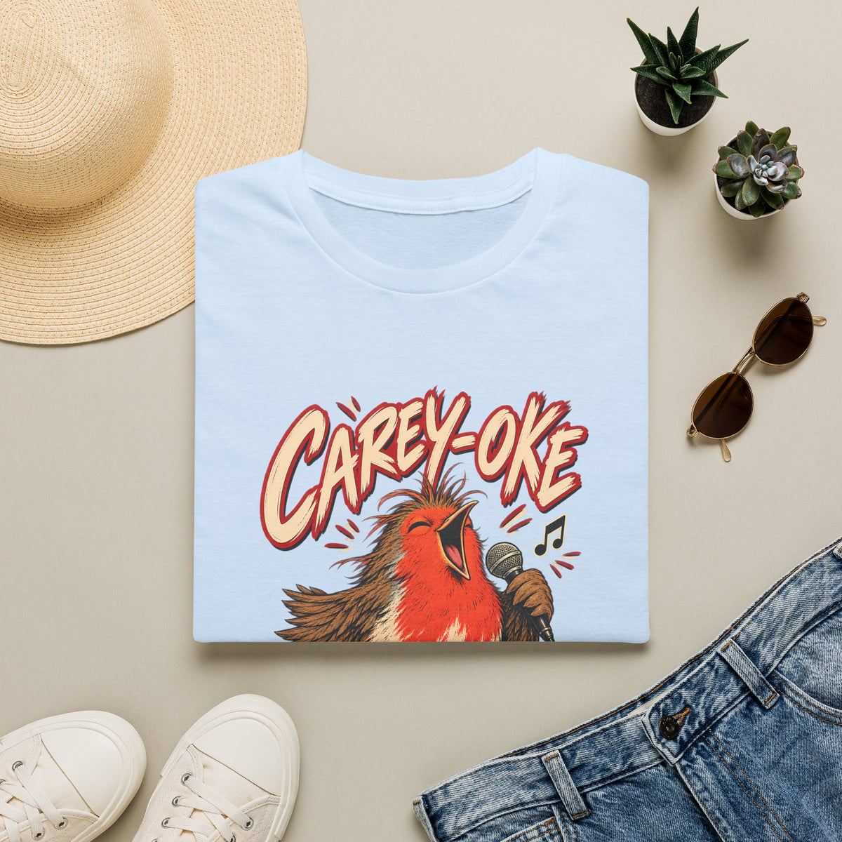 Robin 'Carey-oke' T-Shirt | Mariah in My Head Funny Holiday Tee