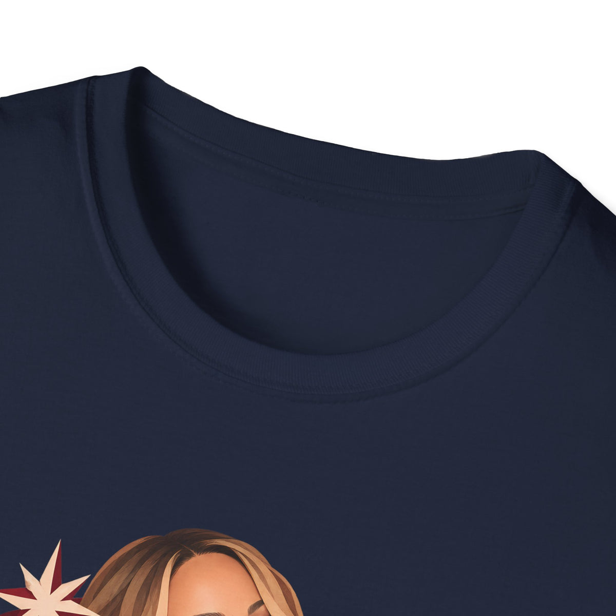 Mariah Carey | Holiday Diva Graphic Tee | Retro Red Star Portrait
