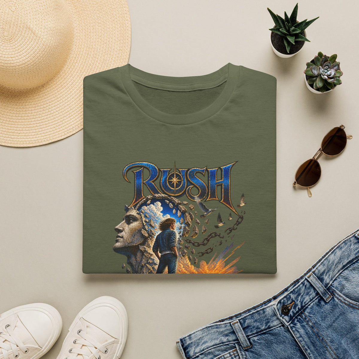 Rush | Tom Sawyer | Legendary Band Graphic T-Shirt