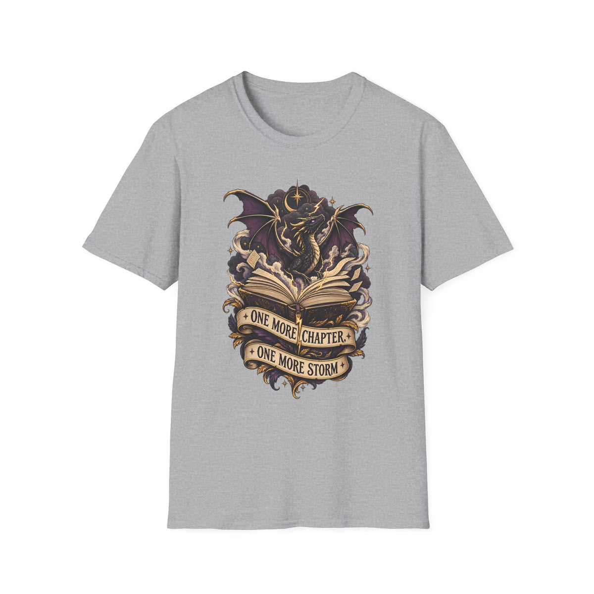 One More Chapter | Onyx Storm Inspired Book Readers Dragon T-Shirt