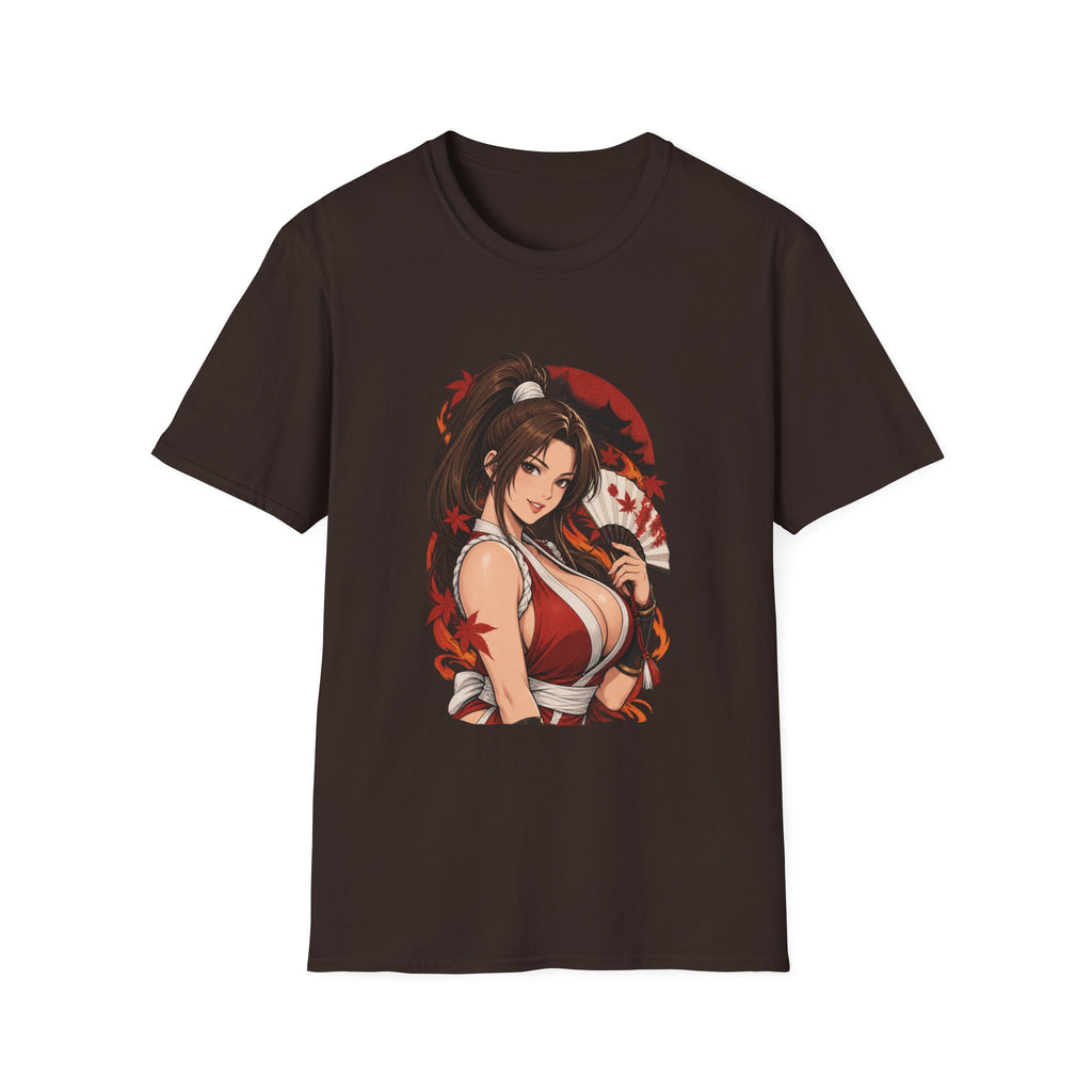 Mai Shiranui | Fatal Fury | Anime Pin Up Kimono Girl T-Shirt