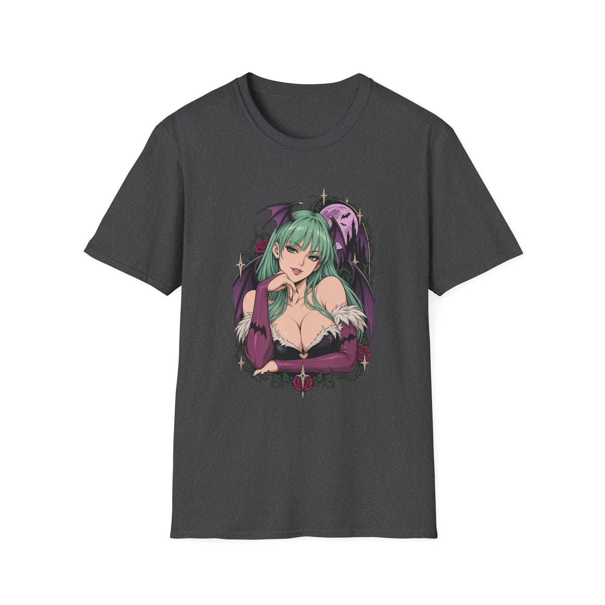 Morrigan | Sexy Pin Up Girl | Succubus Anime T-Shirt