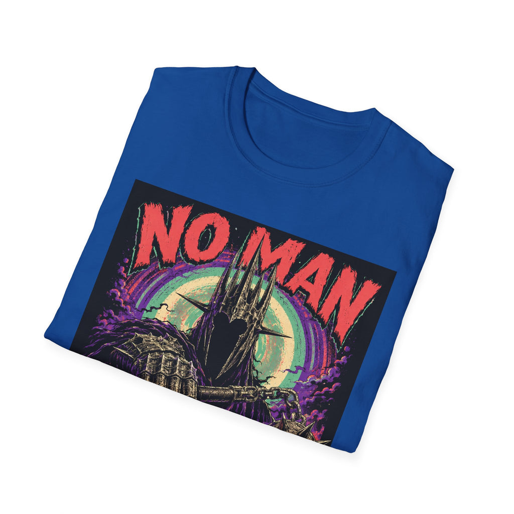 No Man No Problem T-Shirt — Retro Gothic Castle Graphic Tee