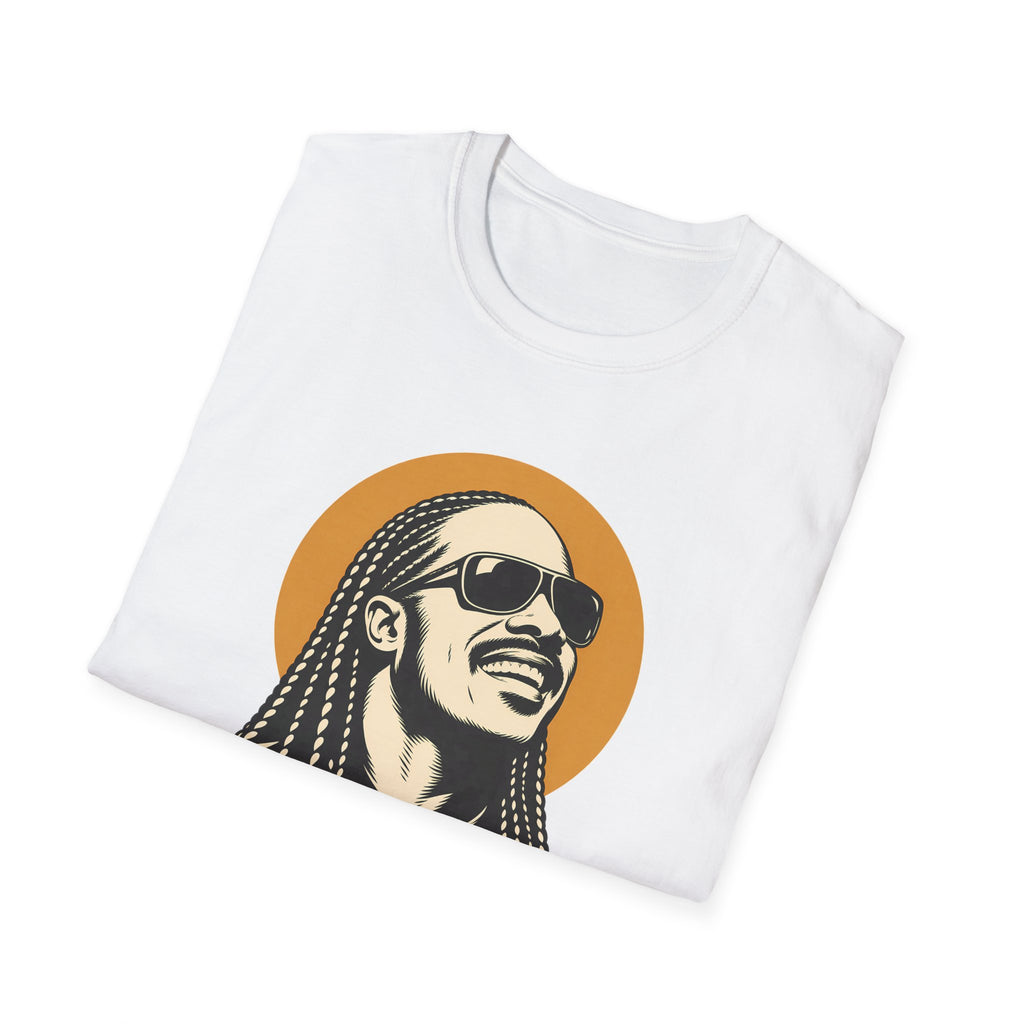 Stevie Wonder Graphic T-Shirt - Retro Soul Music Tee