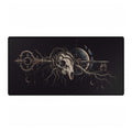 Mouse Mat | Occult Key & Animal Skull | Gothic Eclipse Art Desk Mat