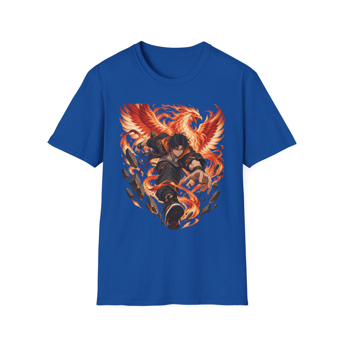 The Phoenix Warrior | Japanese Style | Anime Ninja T Shirt