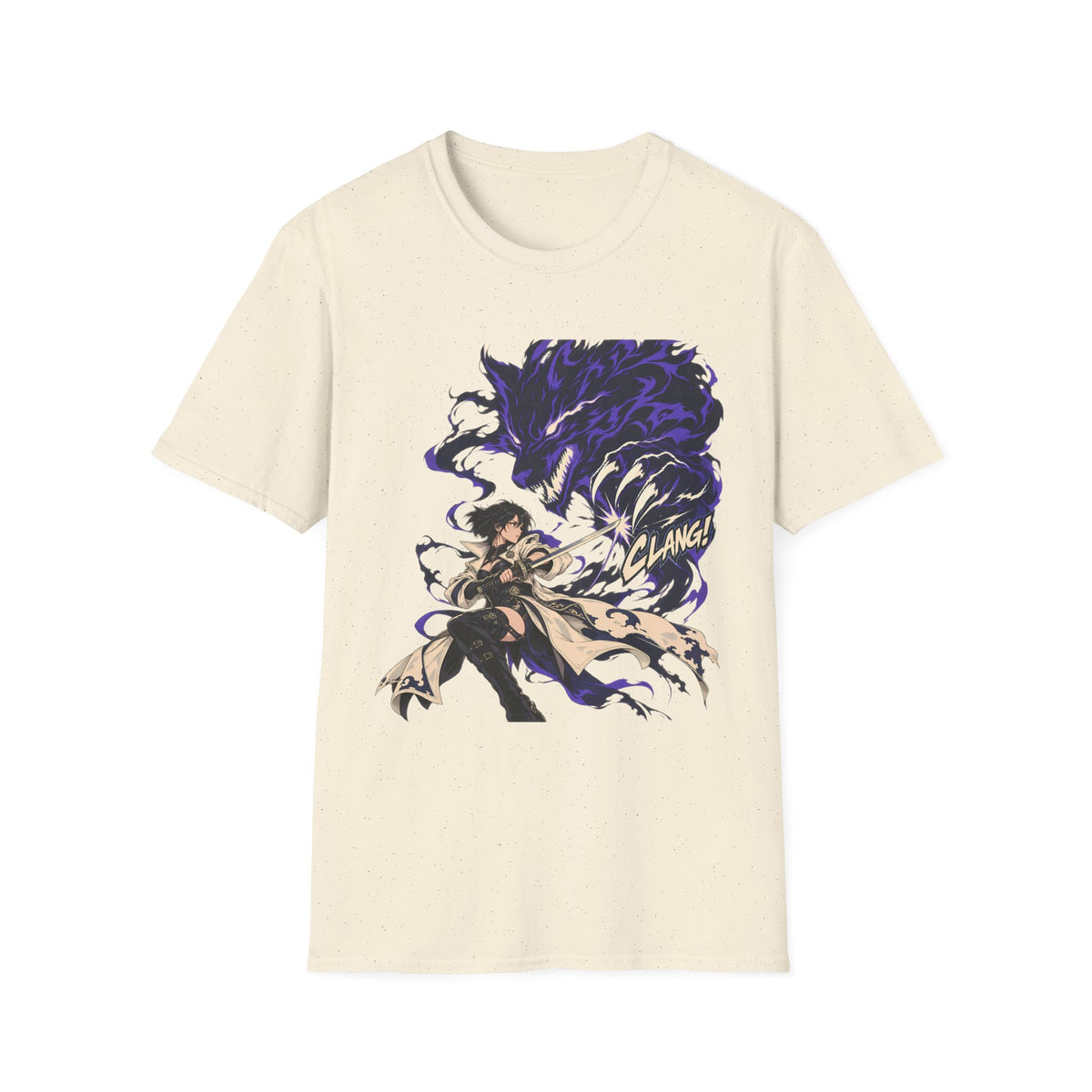 Wolf Demon | Samurai Demon Hunter | Japanese Anime T-Shirt