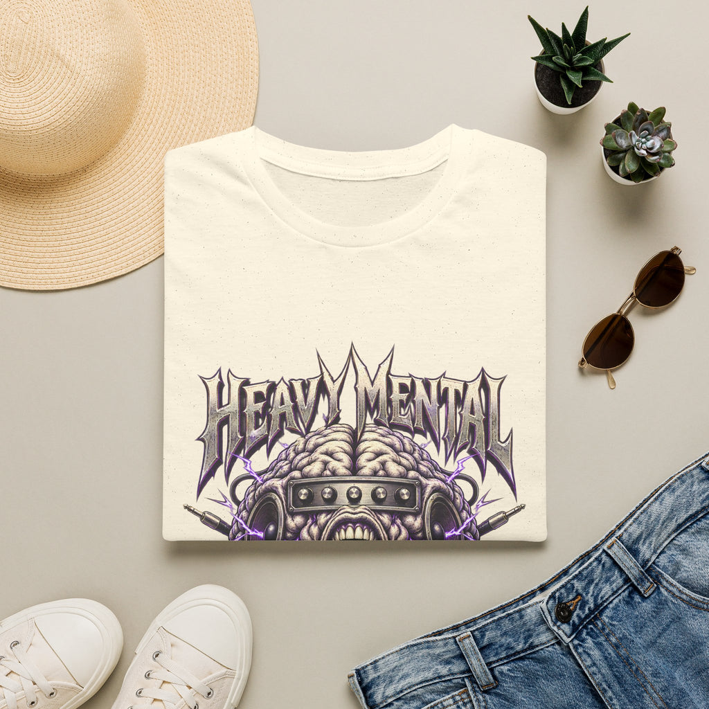 Heavy Mental T-Shirt | Live In My Head' Metal Graphic Tee