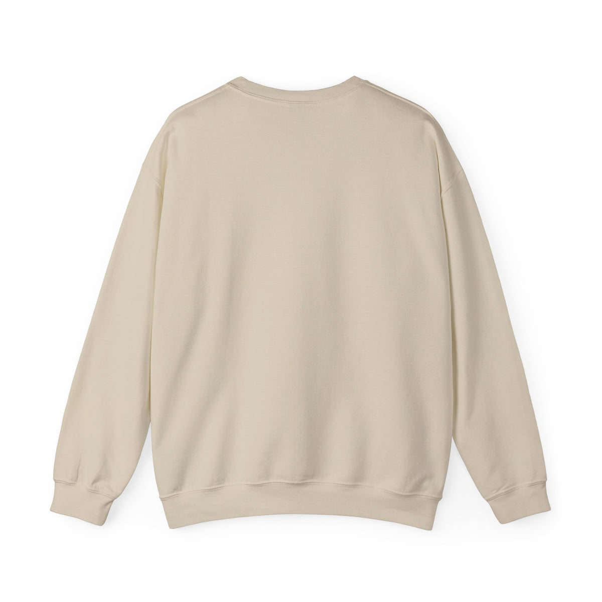 Crewneck Sweatshirt — "92 is Half of 99" Retro Yellow Text