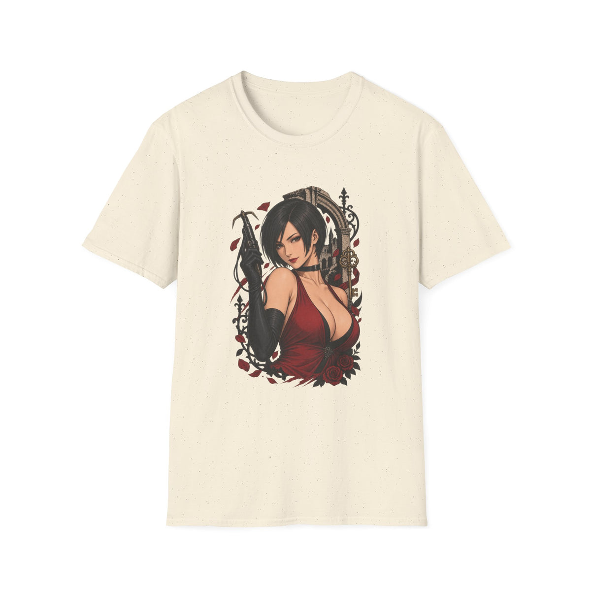 Ada Wong | Residsent Evil Gothic Anime Pin Up Girl T-Shirt
