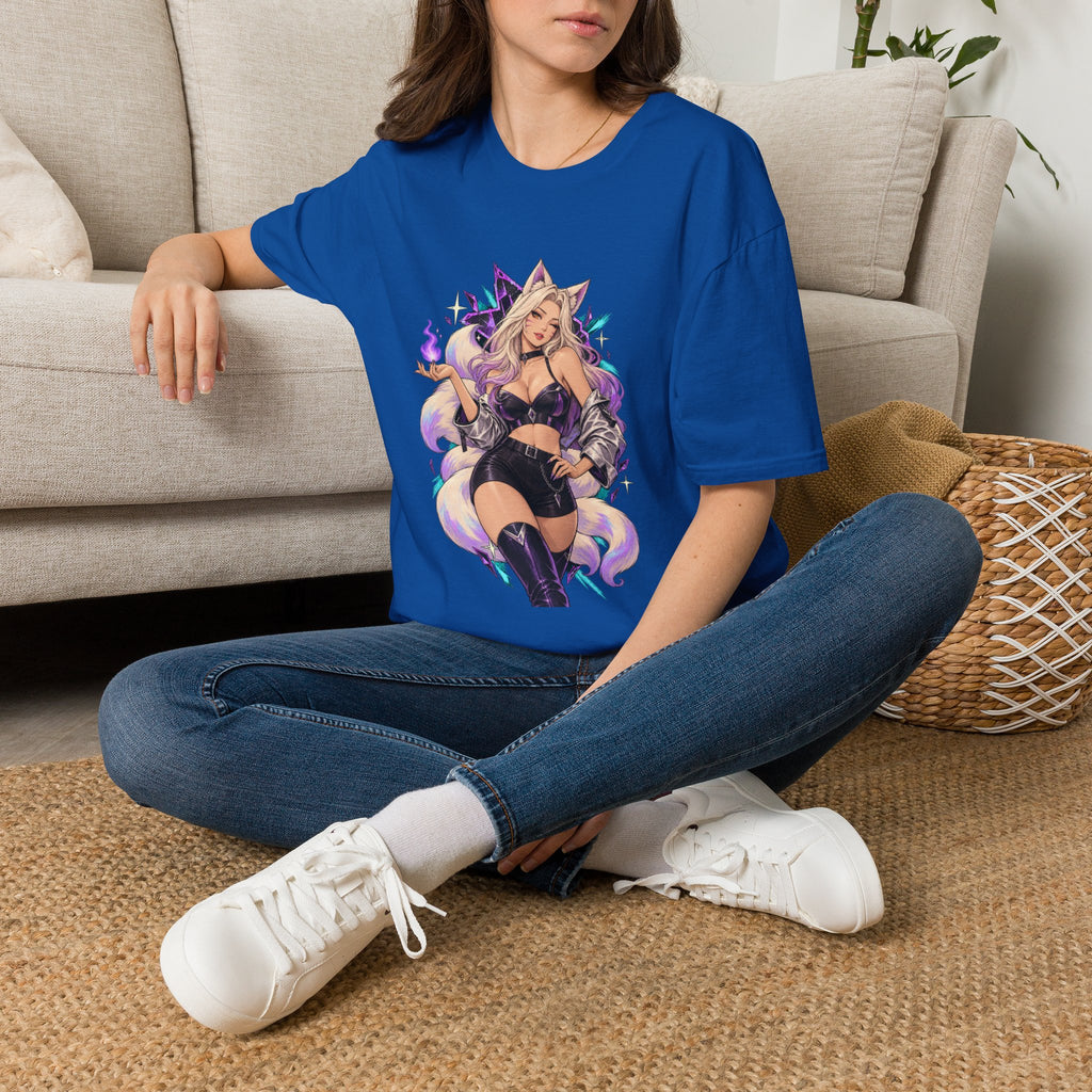Ahri | League of Legends | Anime Fox Pin Up Girl T-Shirt