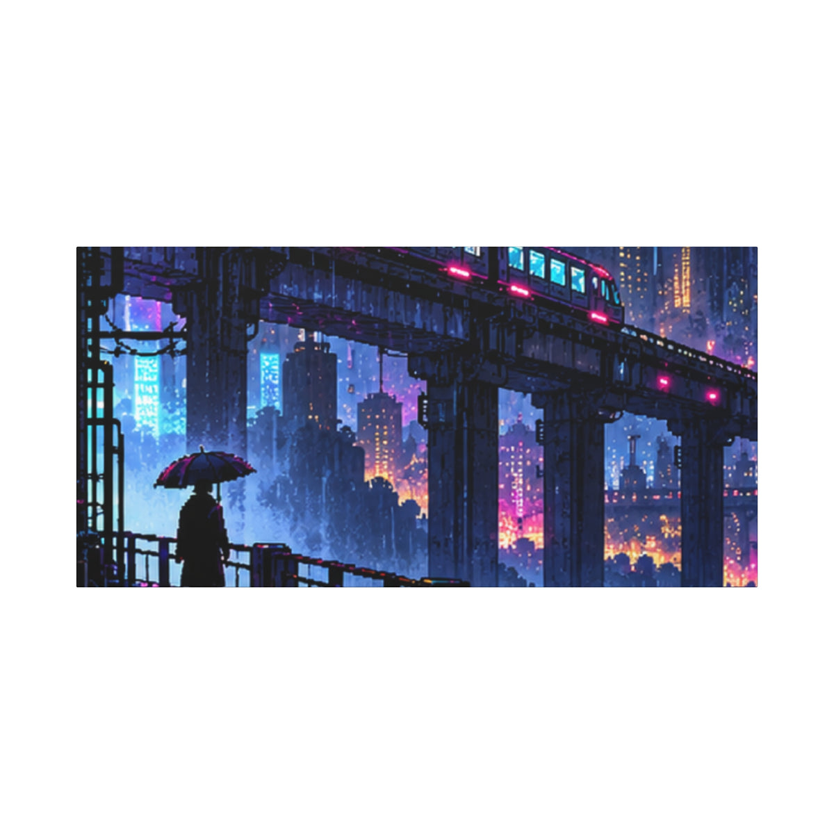Stretched Matte Canvas Print — 1.25" Depth (Custom Design)