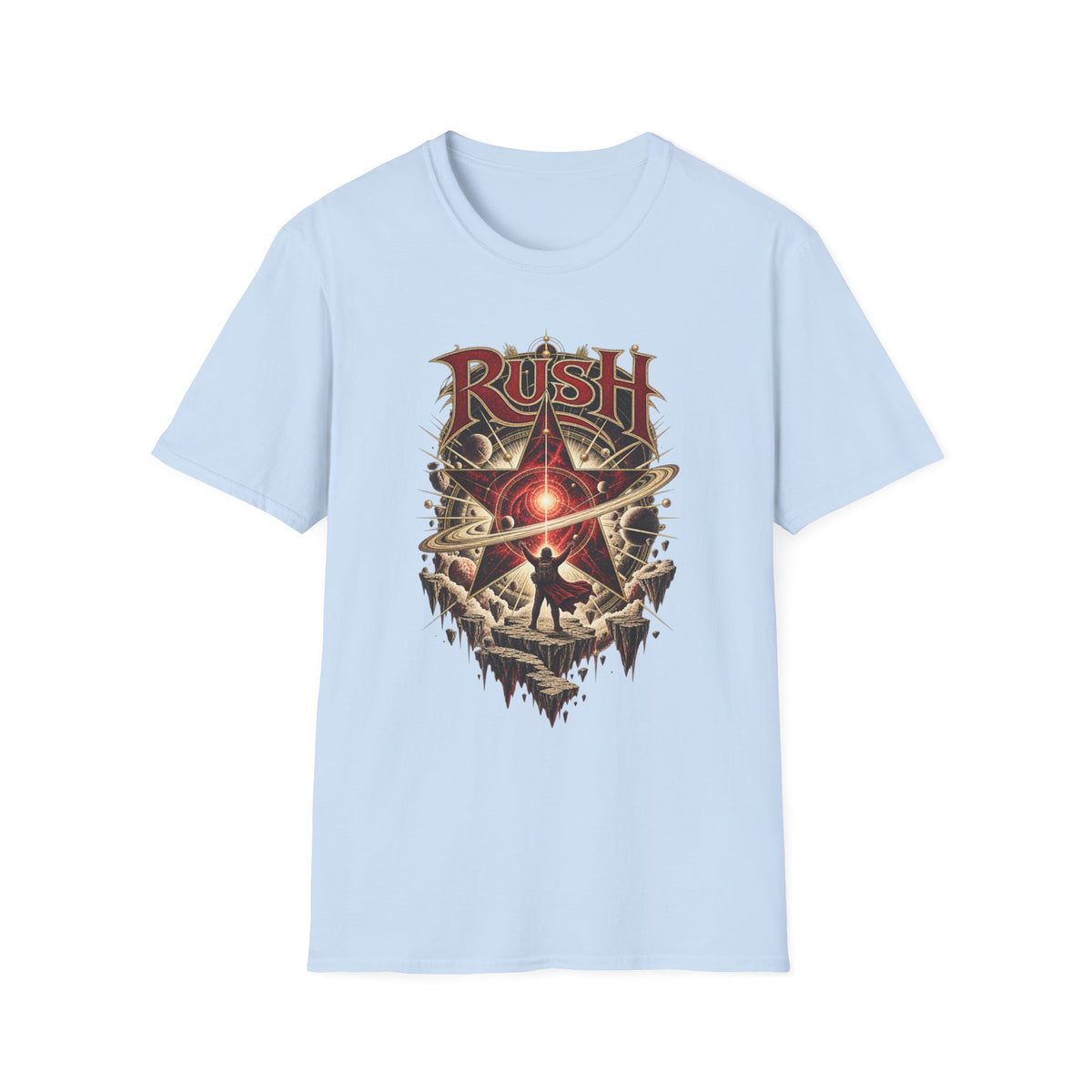 Rush | Legendary Prog Band Band T‑Shirt Cosmic Rebellion