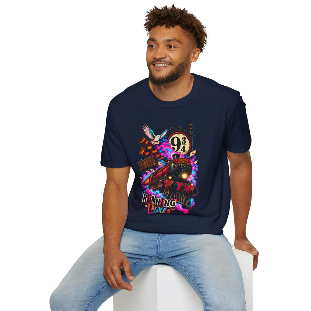 Running Late | Platform 9 and 3/4 | Harry Potter Graphic T-Shirt
