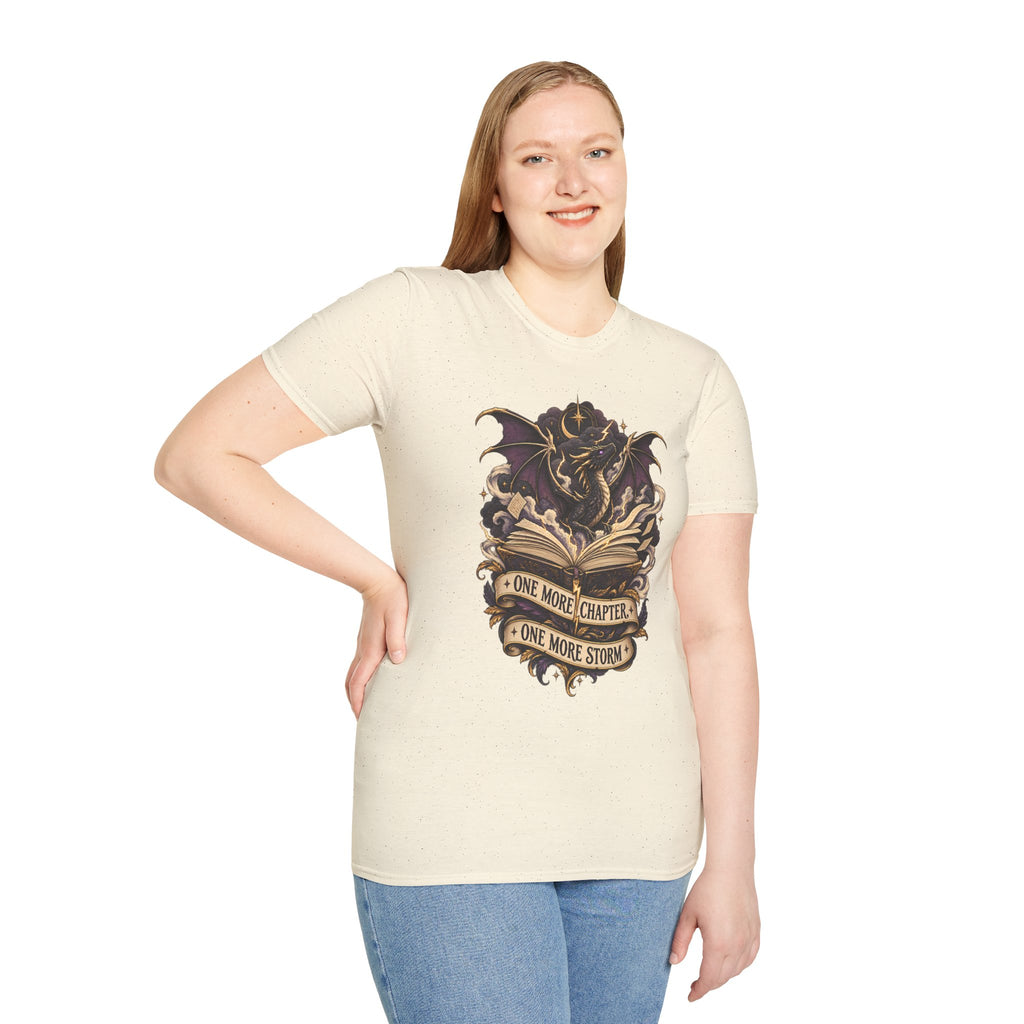 One More Chapter | Onyx Storm Inspired Book Readers Dragon T-Shirt