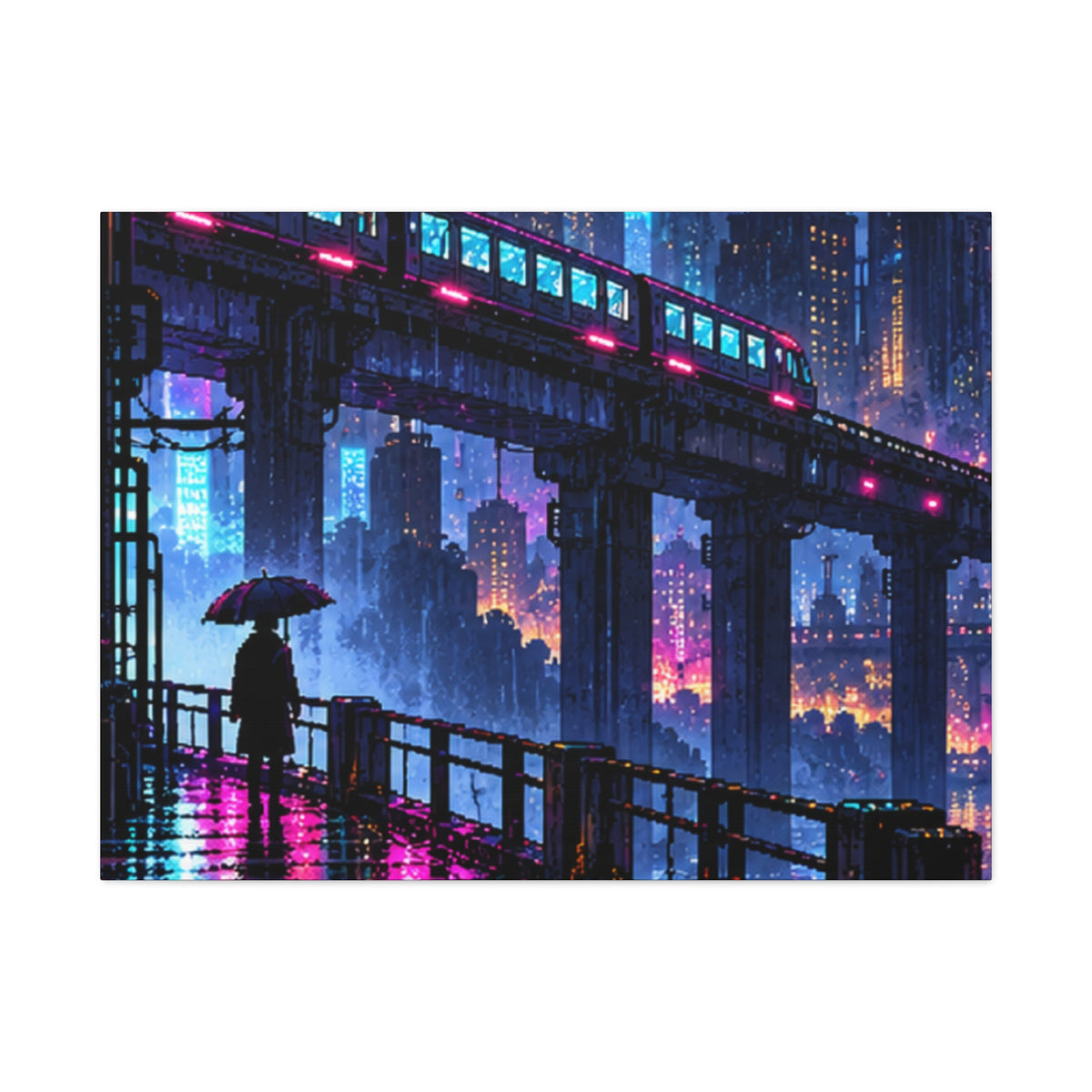 Stretched Matte Canvas Print — 1.25" Depth (Custom Design)