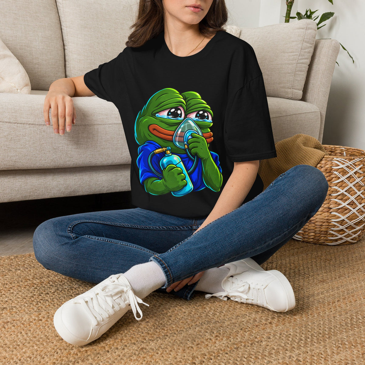 Pepe Copium | Funny Internet Meme Design
