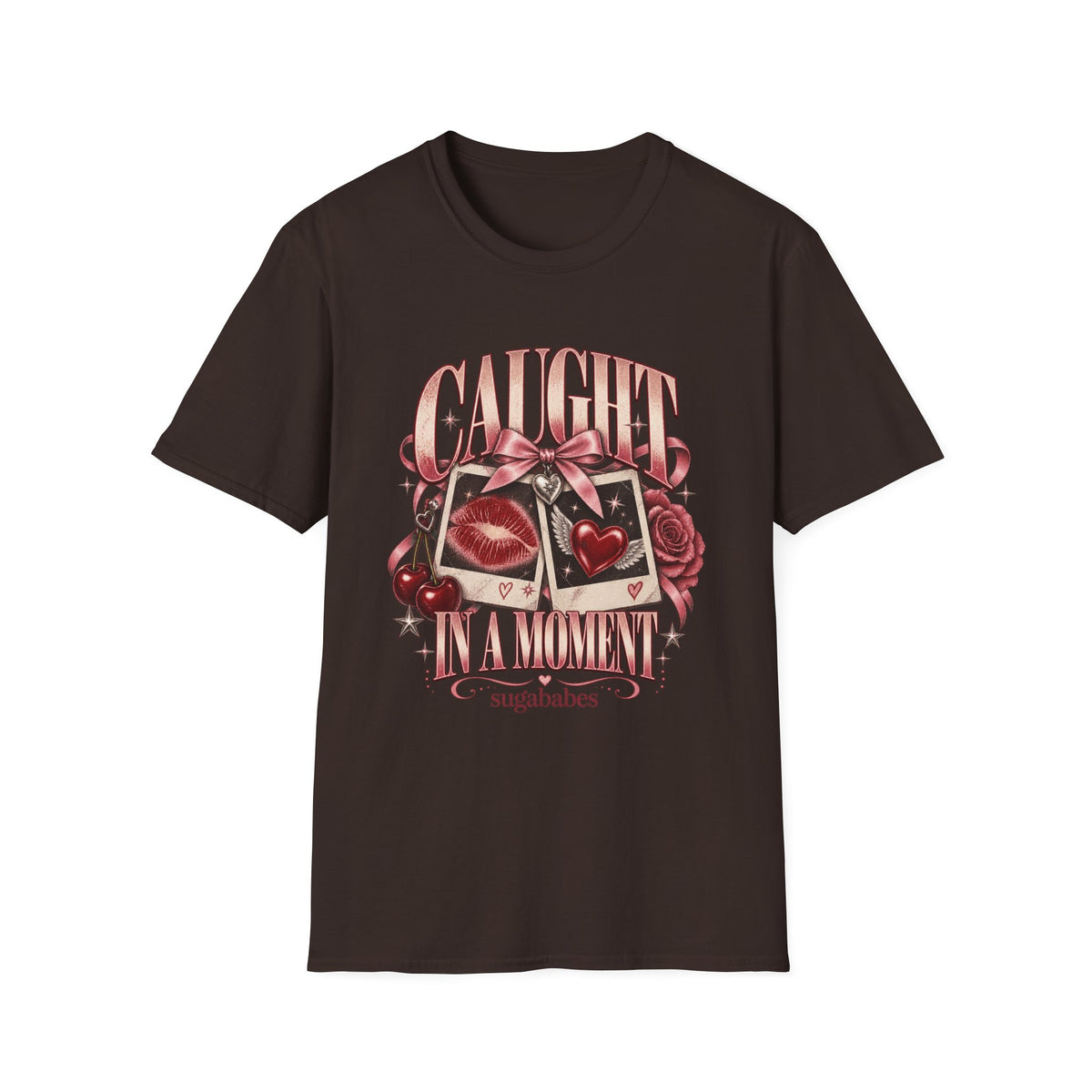 Caught In A Moment | Sugababes | Vintage Heart Polaroid Graphic Tee
