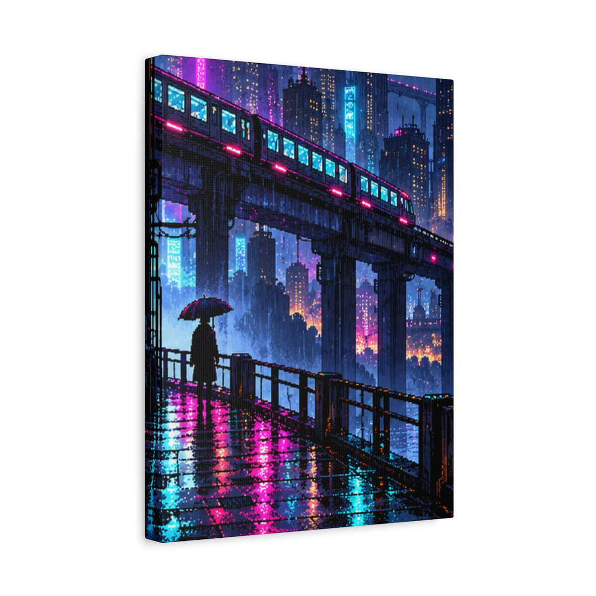 Stretched Matte Canvas Print — 1.25" Depth (Custom Design)
