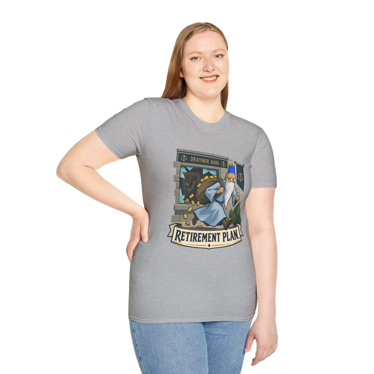 Retirement Plan Wise Old Man OSRS / Runescape T-Shirt