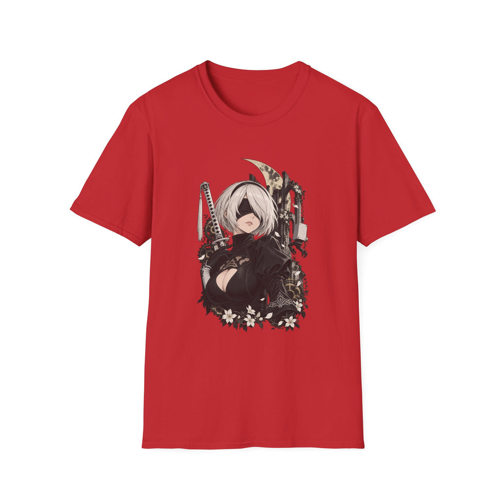 2B | Nier Automata | Anime Character Gothic T-Shirt