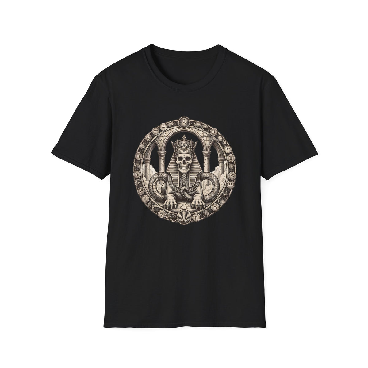 Riddle of the Sphinx - Dark / Gothic Sphinx T Shirt