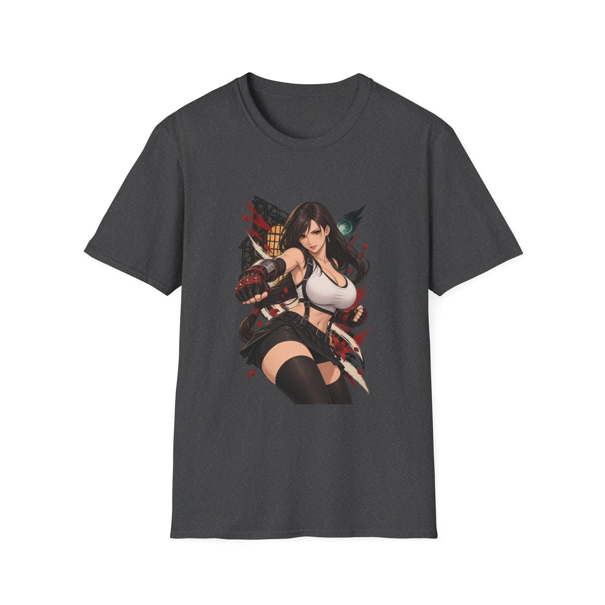 Tifa Lockhart | Final Fantasy Tifa Lockhart Fan Pin Up Graphic Shirt