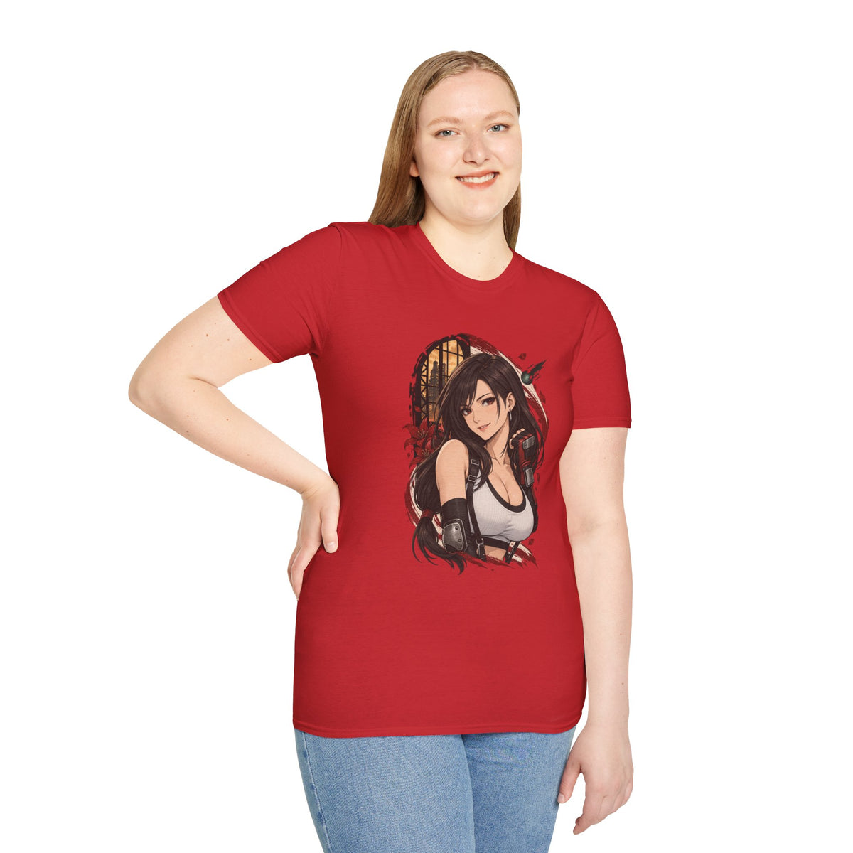 Tifa Lockhart | Final Fantasy VII Pin Up Style Anime Shirt