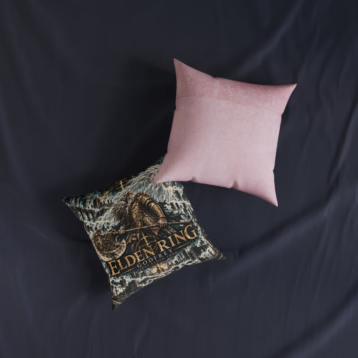 Godfrey Elden Ring First Elden Lord Cushion, Decorative Sofa Pillow