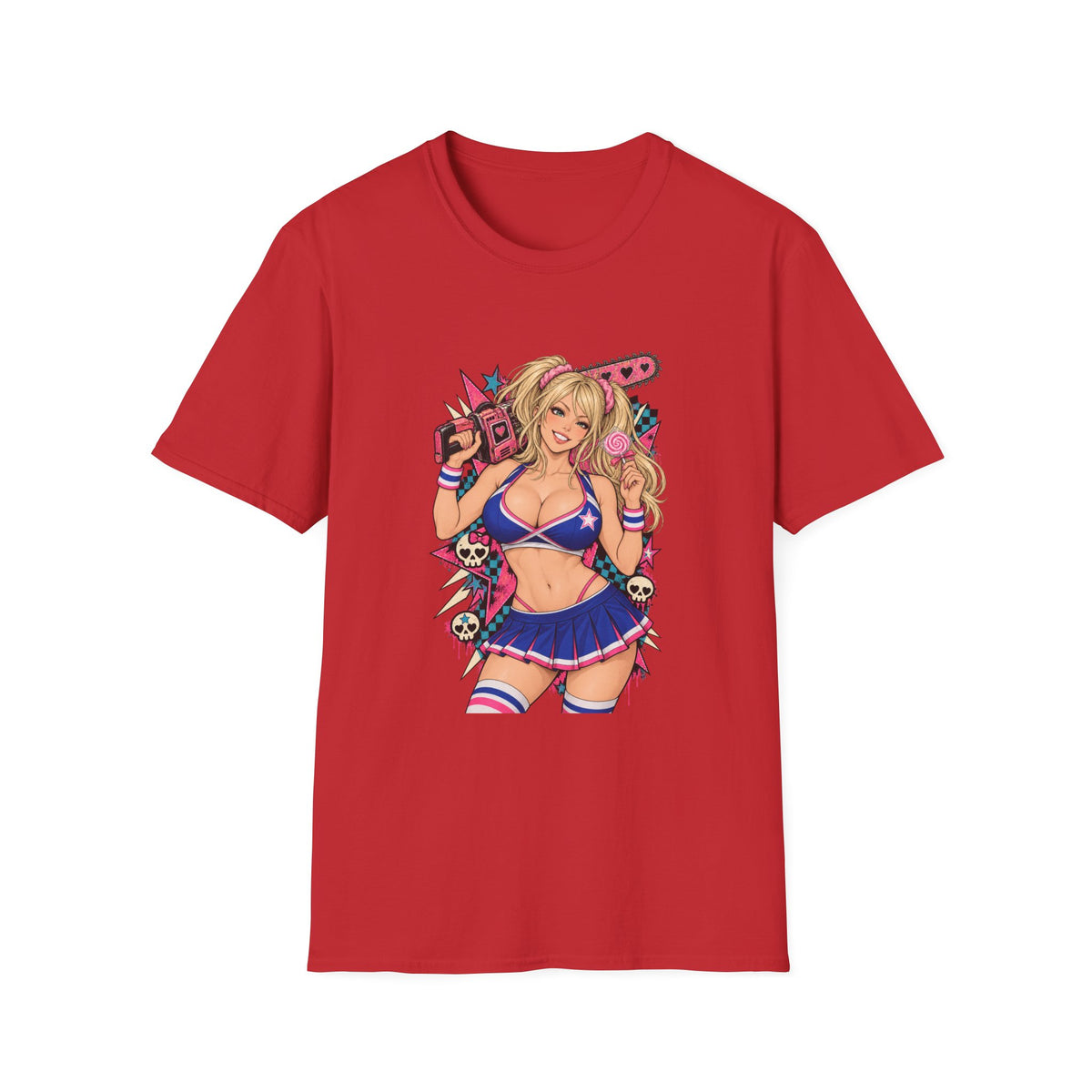 Juliet Starling | Lollipop Chainsaw Sexy Pin Up Girl T Shirt