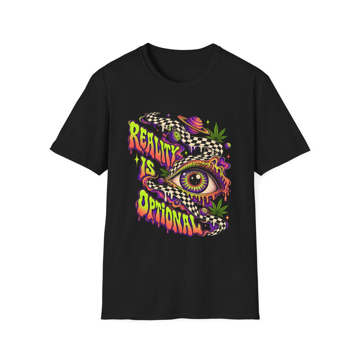 Reality is Optional | Trippy | Stoner | Tee