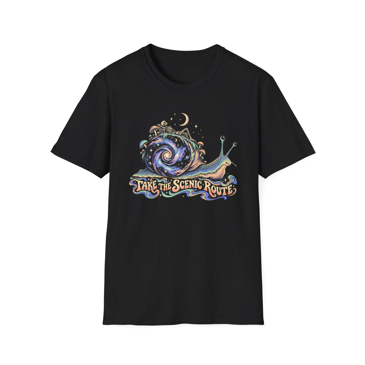 Hippy | Take The Scenic Route | Psychedelic | Graphic Tee
