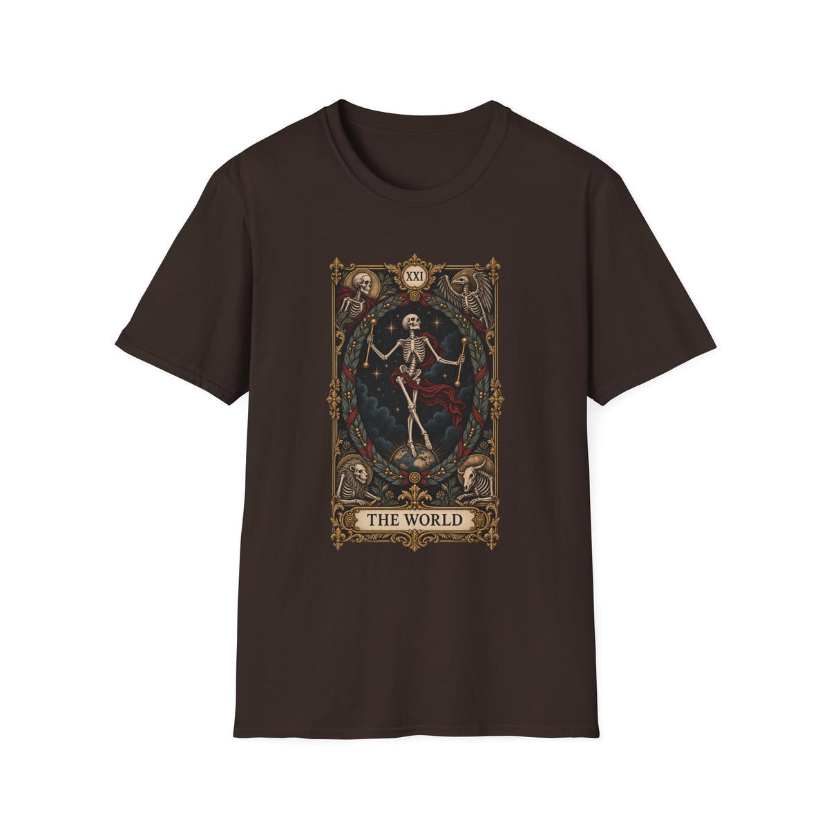 The World | Tarot | Skeleton Tee
