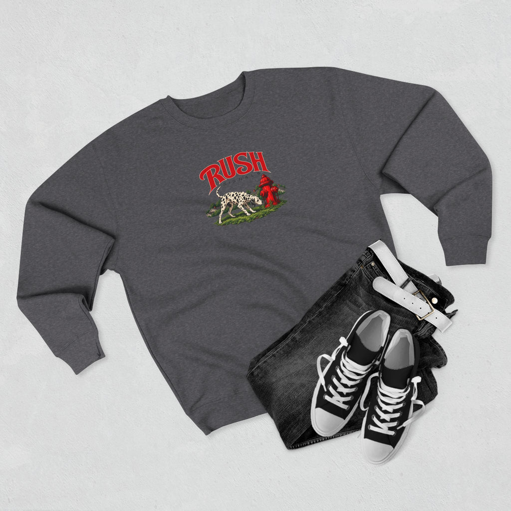 Rush | Signals | Dog & Fire Hydrant Prog Band Crewneck Sweatshirt