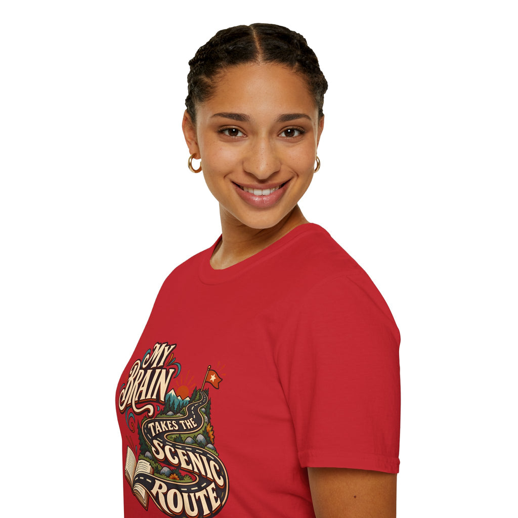 The Scenic Route | A Beautifully Different Mind | Neurodivergent Shirt