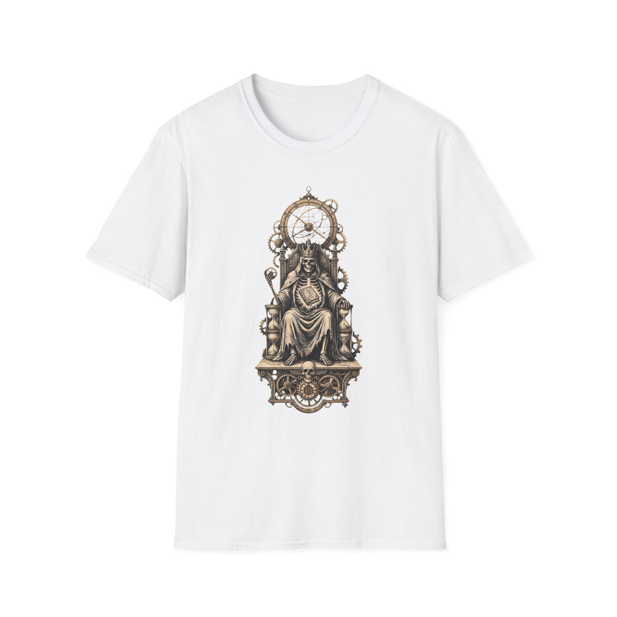 Time is our Keeper - T-Shirt, Gothic / Dark Fantasy Grim Reaper Design
