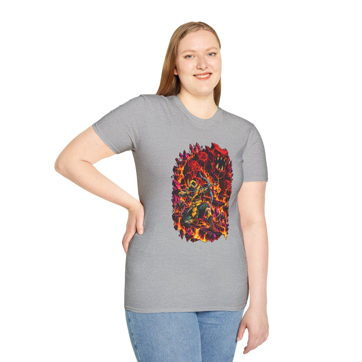 TzTok Jad Fight Caves | OSRS | Runescape Boss Shirt