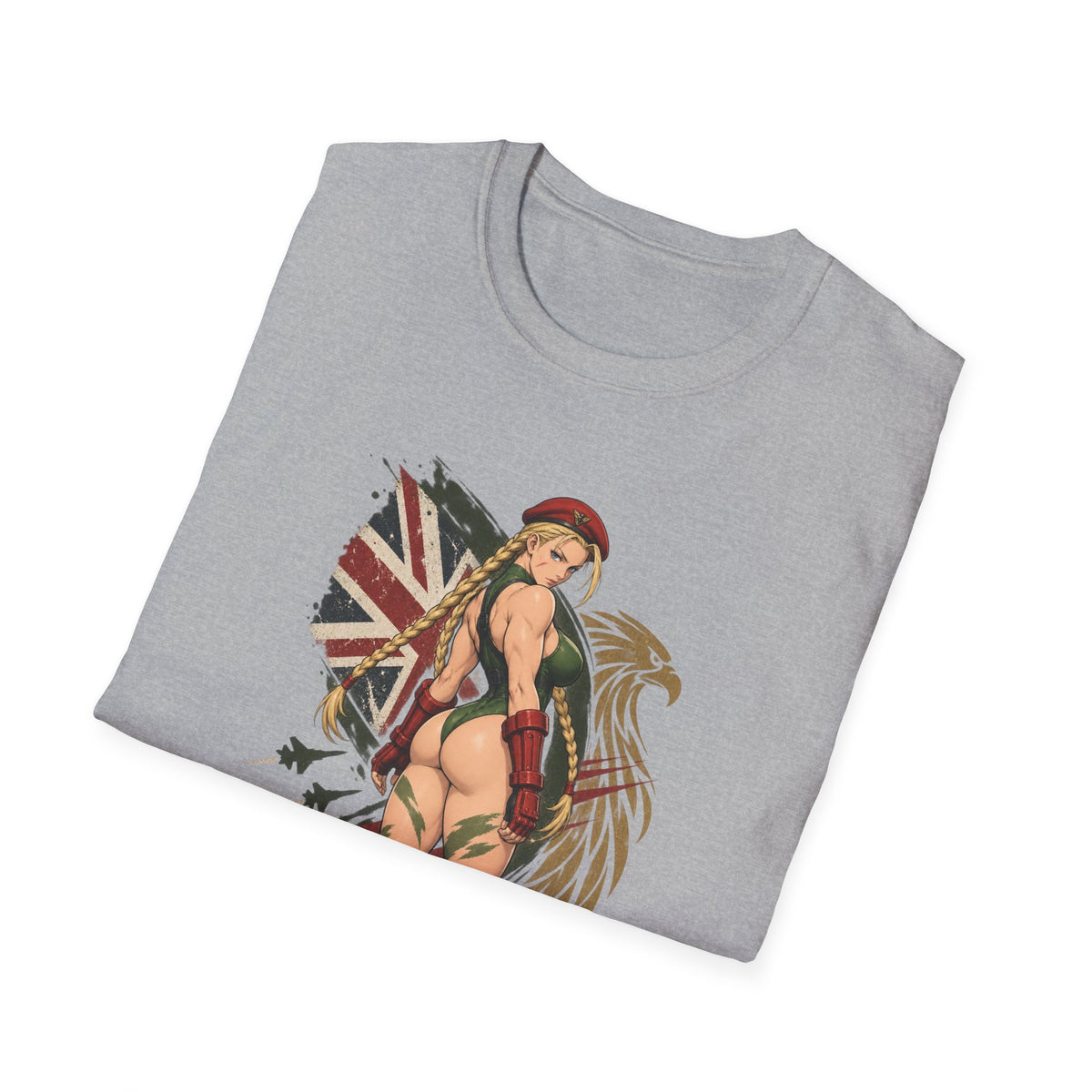 Cammy Street Fighter | Sexy Cammy Pin Up Girl Graphic T Shirt
