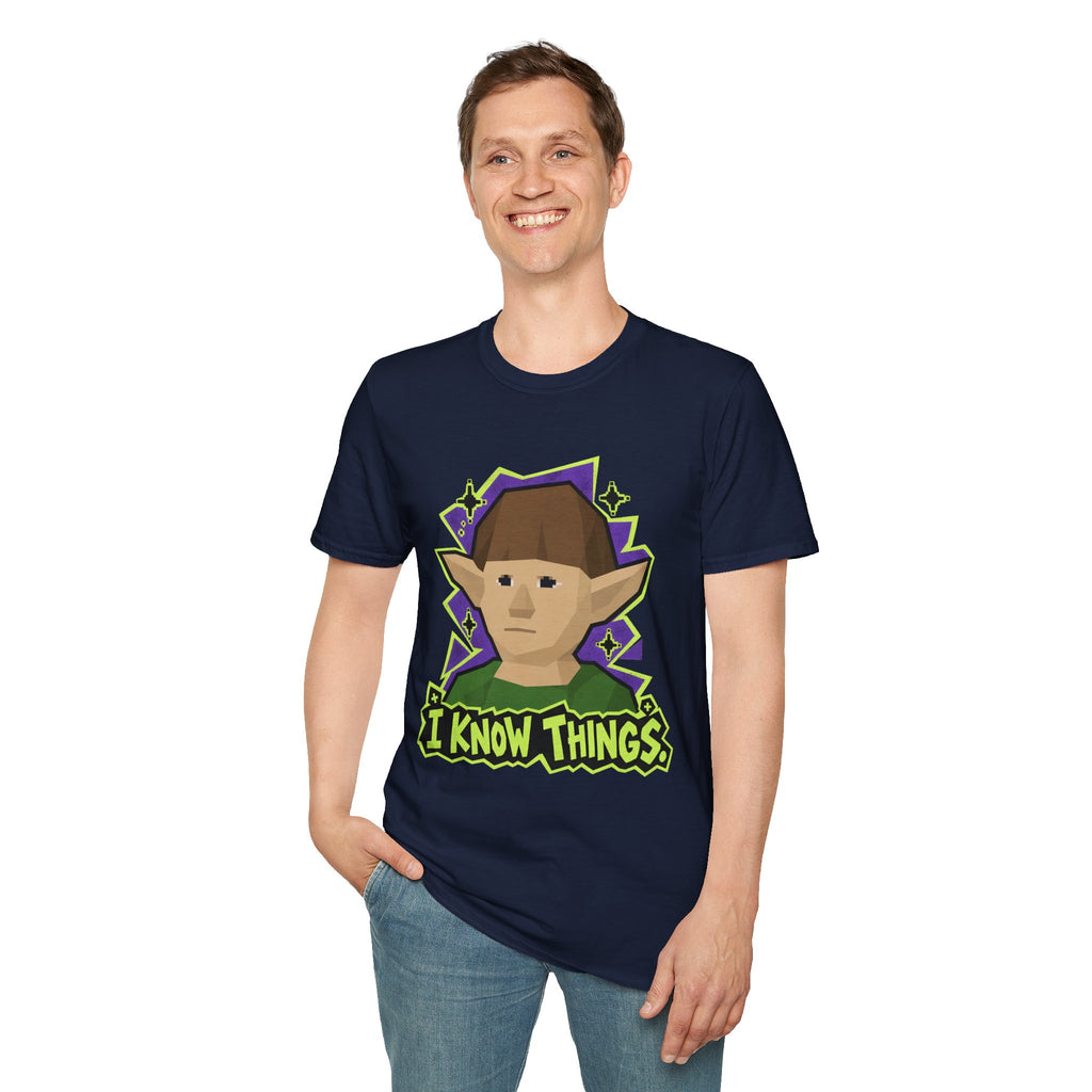 Gnome Child - "I know things" Runescape Inspired T-Shirt