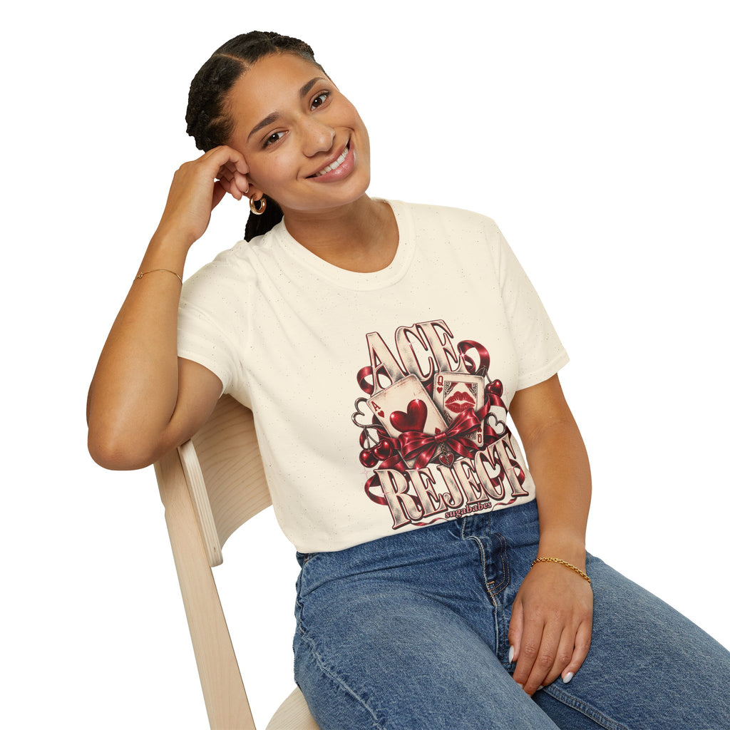Ace Rejects | Sugababes | Playing Card Ace of Hearts T Shirt