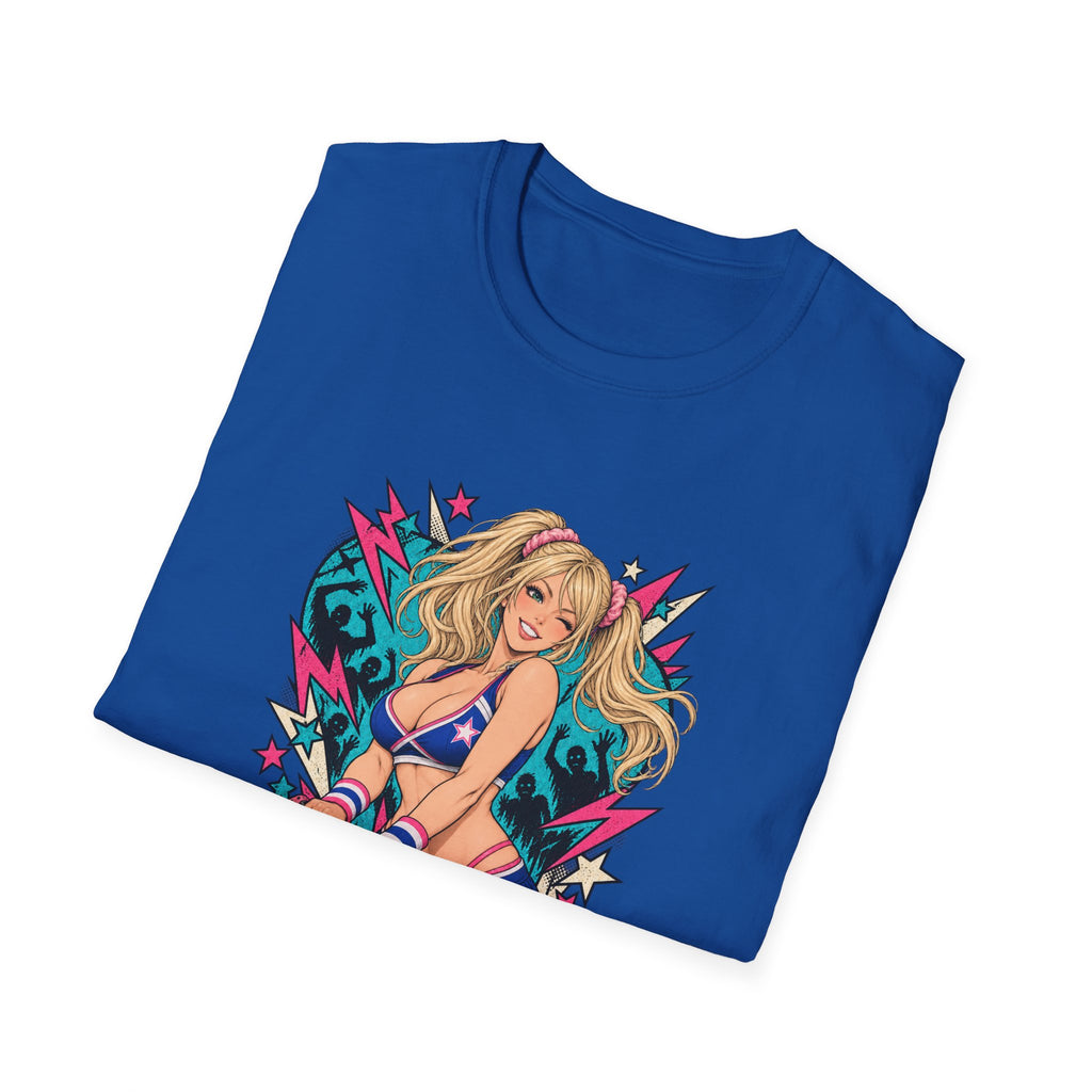 Juliet Starling | Lollipop Chainsaw | Zombie Game | Sexy Pin Up Girl T Shirt