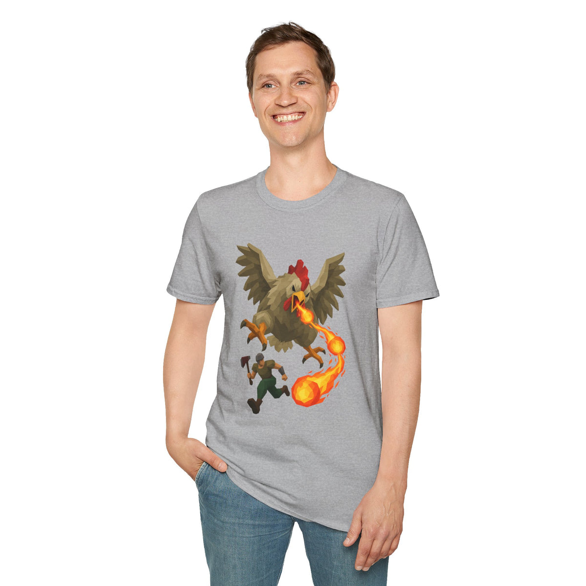 EVIL CHICKEN | OSRS | Runescape Inspired Graphic T Shirt