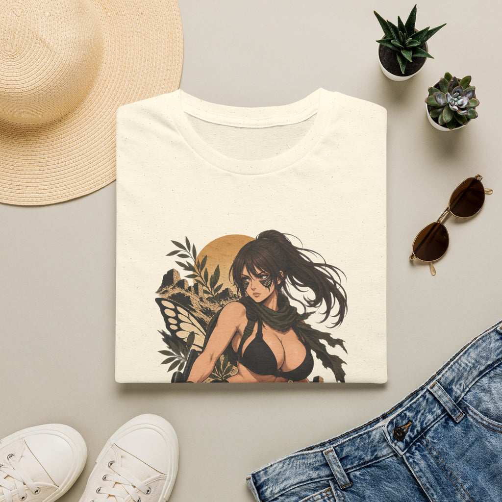 Quiet | Sexy Metal Gear Pin Up Girl | Anime Style Sniper Girl T-Shirt