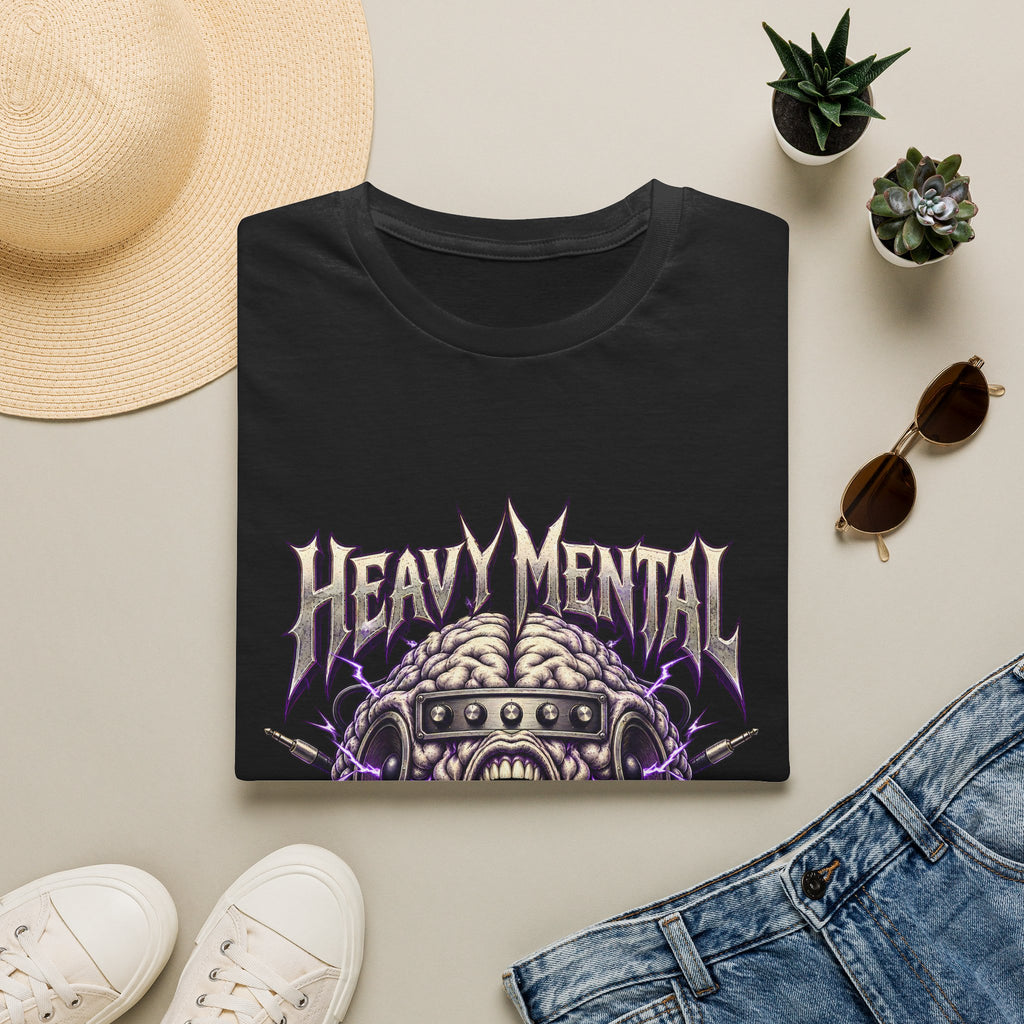 Heavy Mental T-Shirt | Live In My Head' Metal Graphic Tee