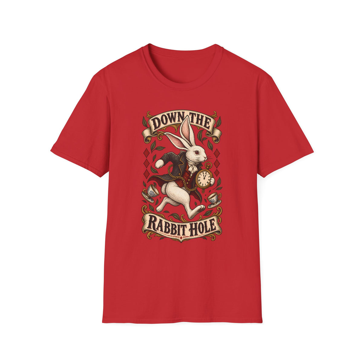 Down the Rabbit Hole | Alice in Wonderland Graphic Shirt